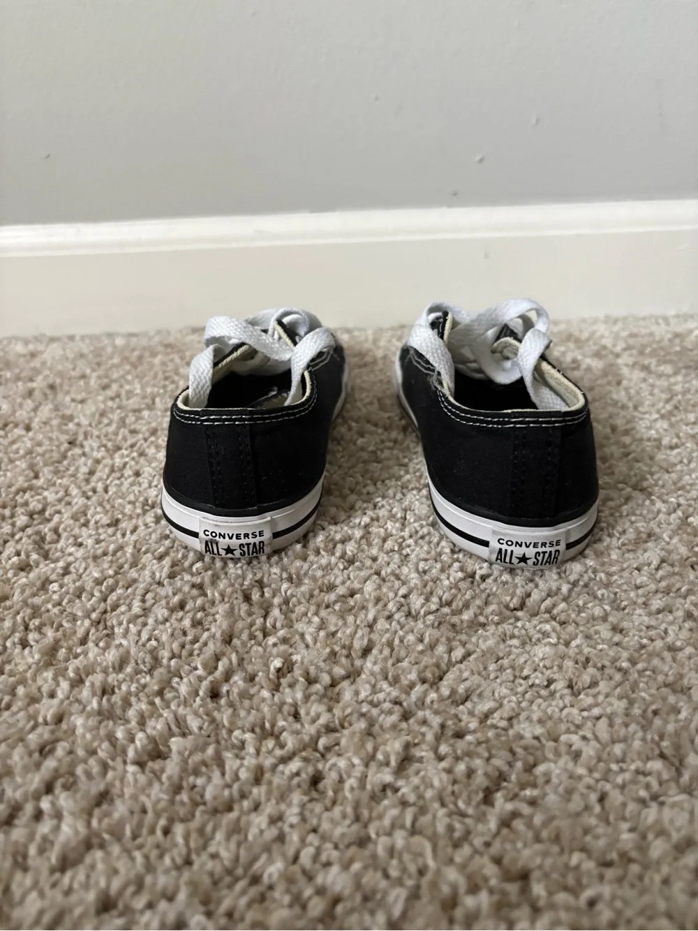 Converse Chuck Taylor Black/White Toddler Size 9